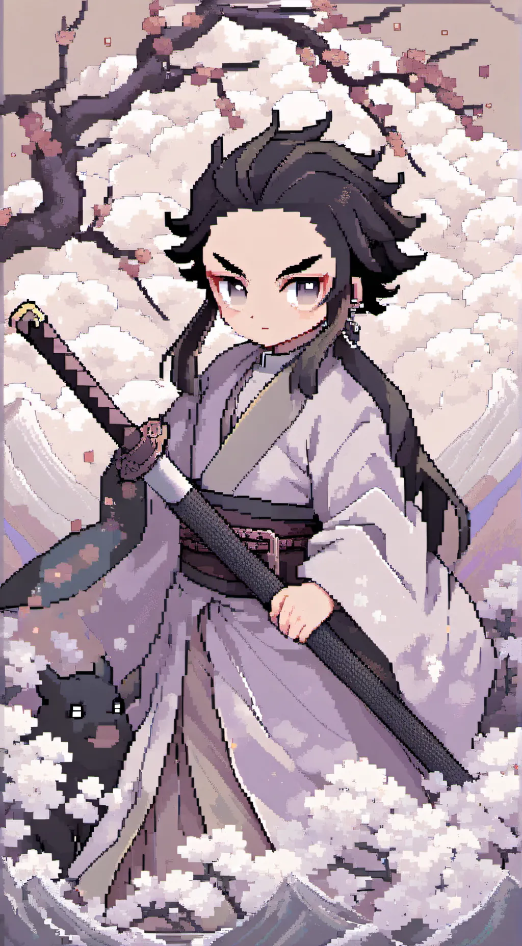 ai character: kny  background