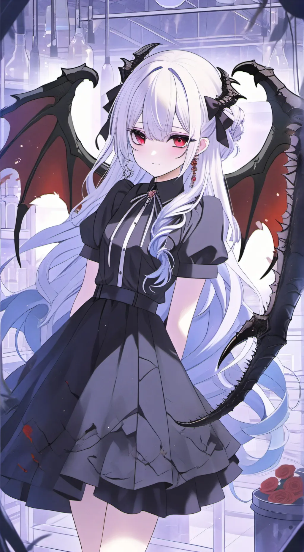 ai character: Modified Subject  background