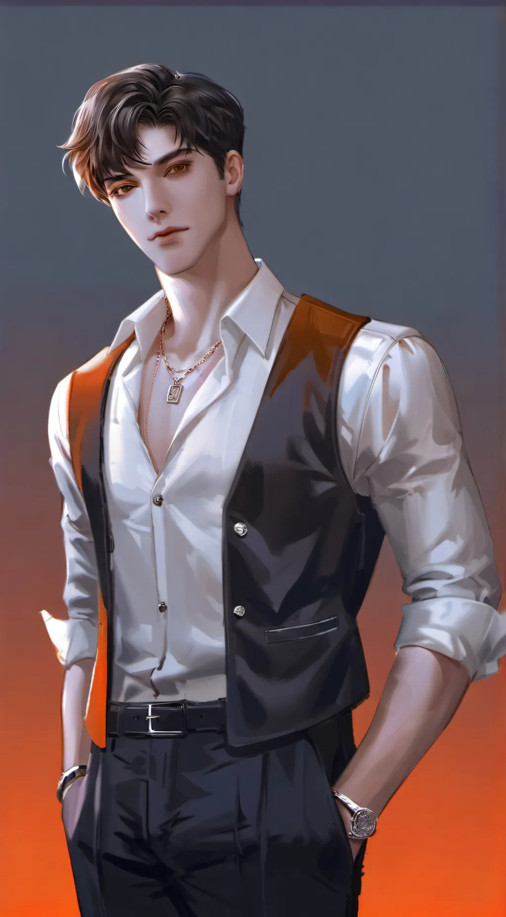 ai character: Thiago  background