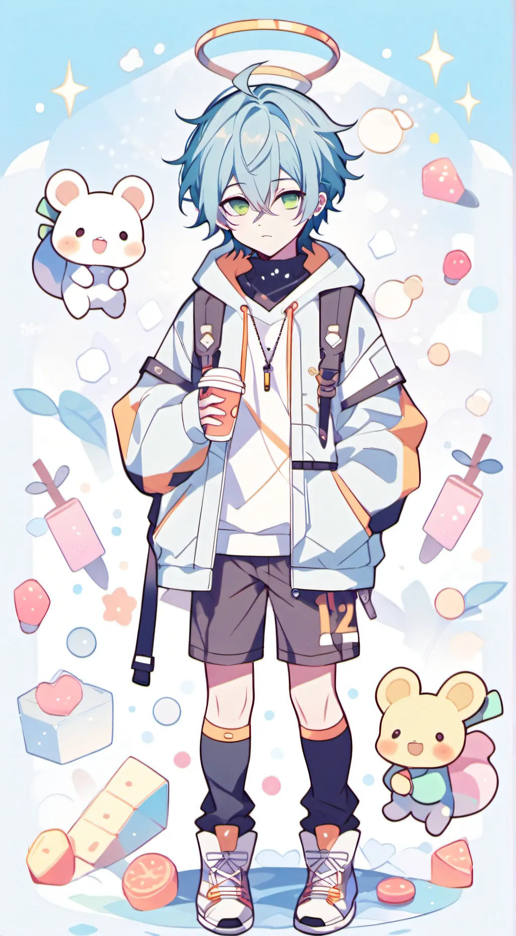 ai character: Lucas background