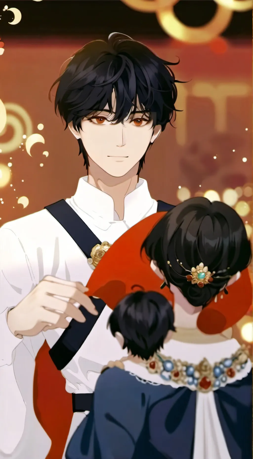 ai character: Deku  background