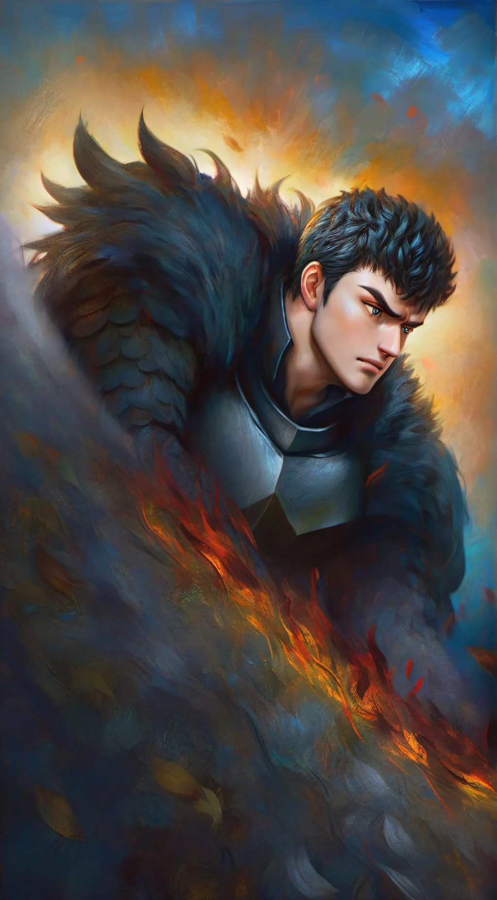 ai character: Berserk background