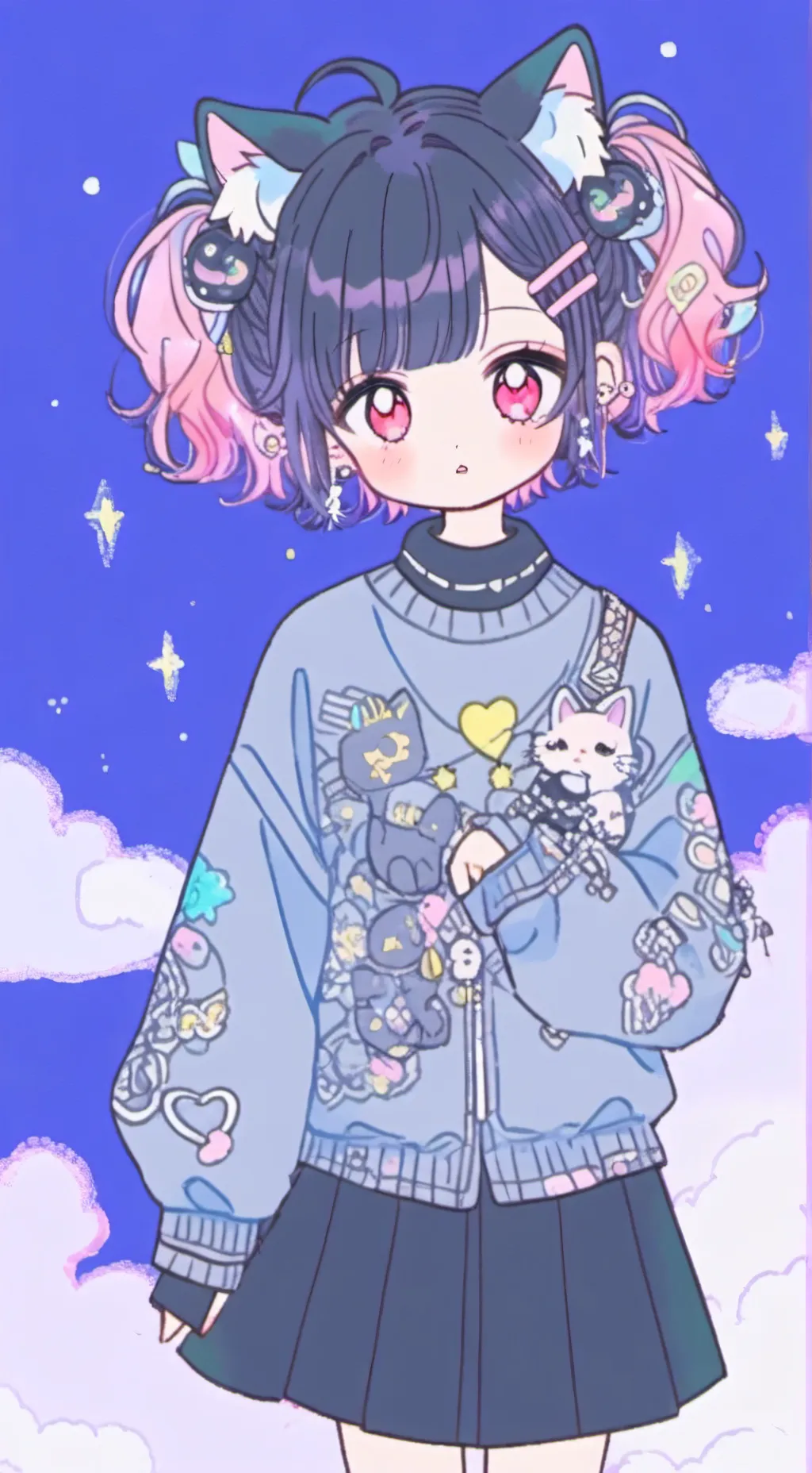 ai character: Katie background