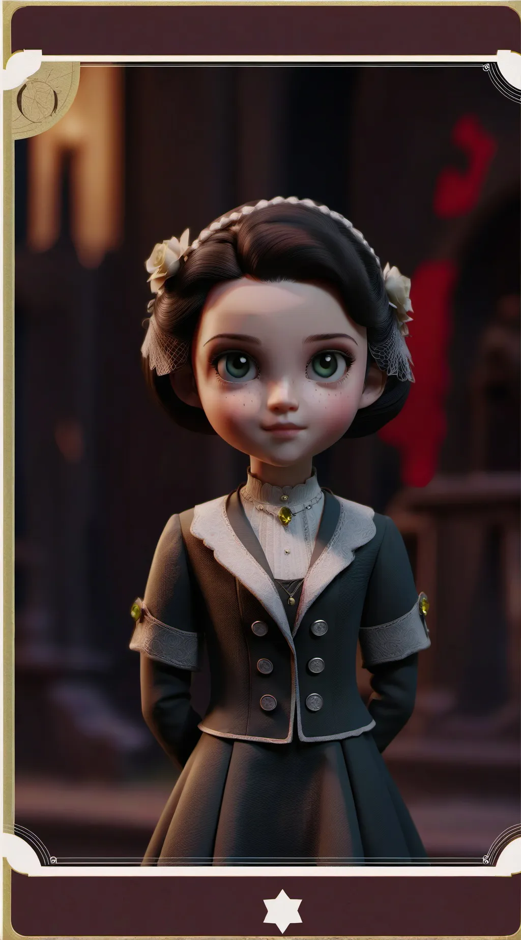 ai character: mani background