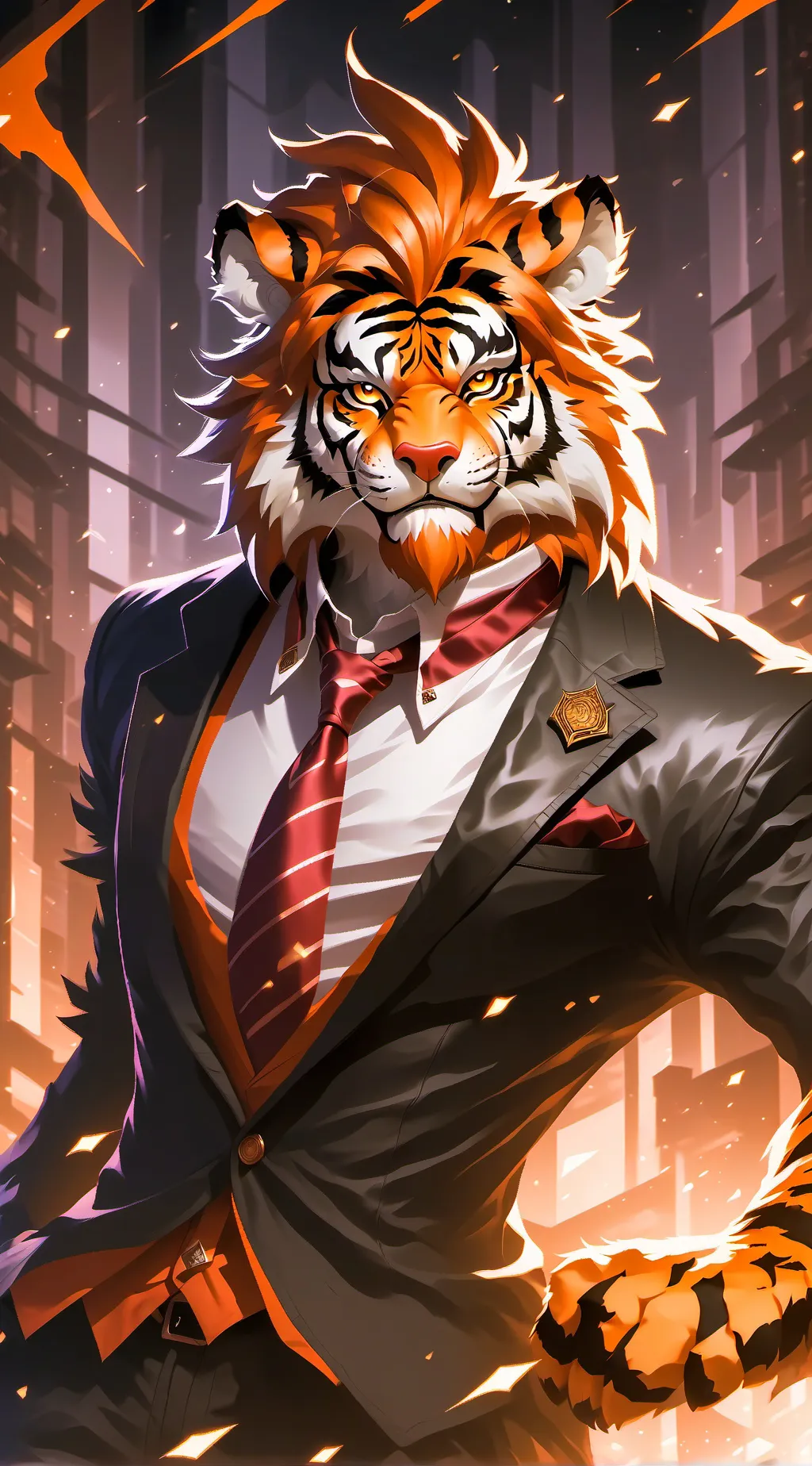 ai character: Furtopia background