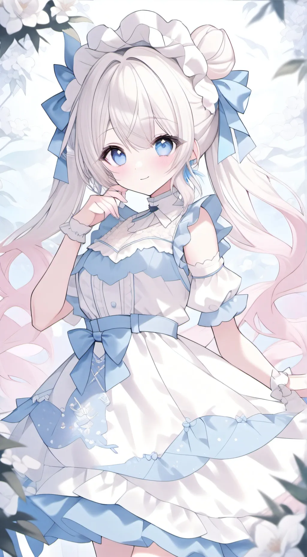ai character: Kitsune moshiko background