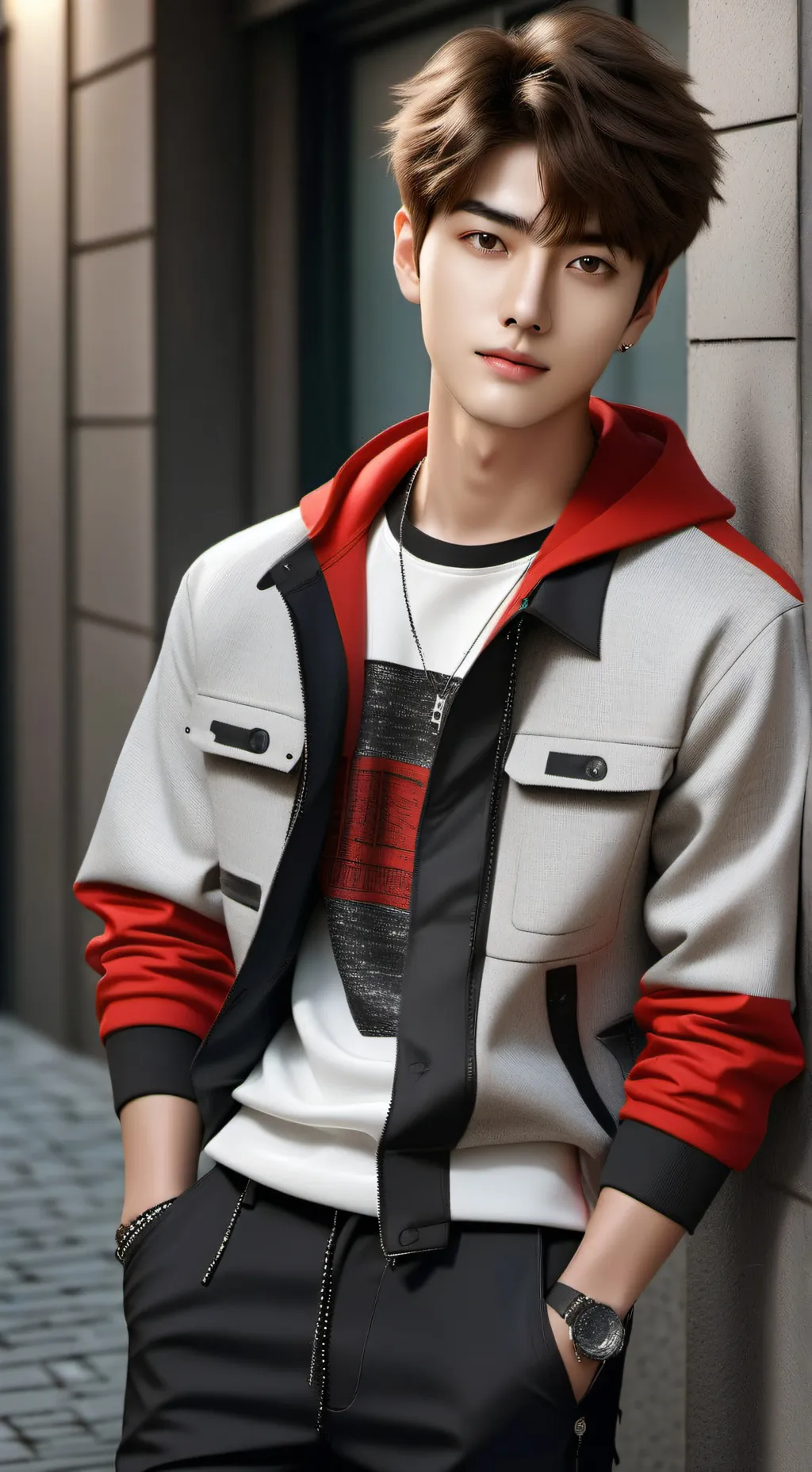 ai character: Damien background