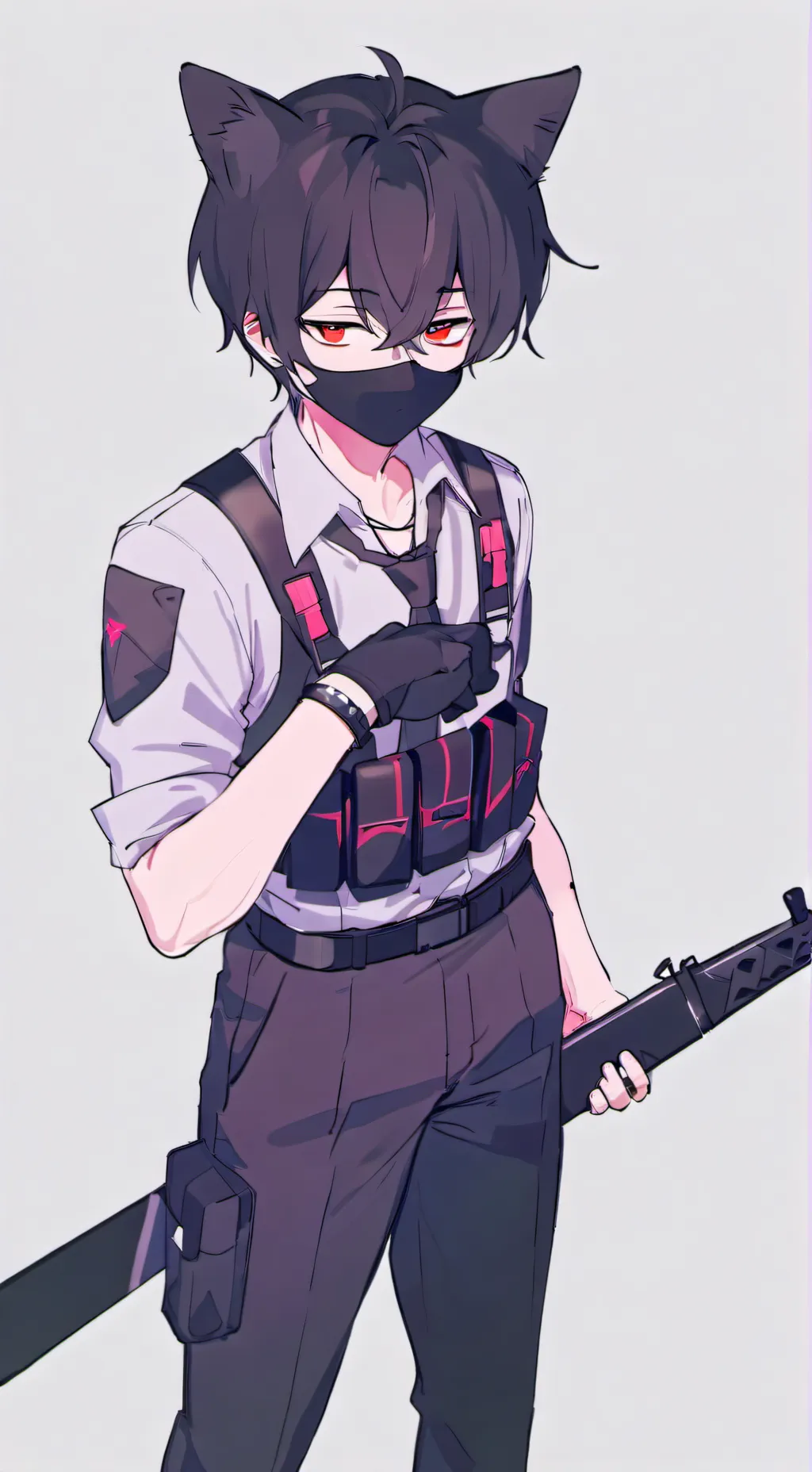 ai character: Бася  background