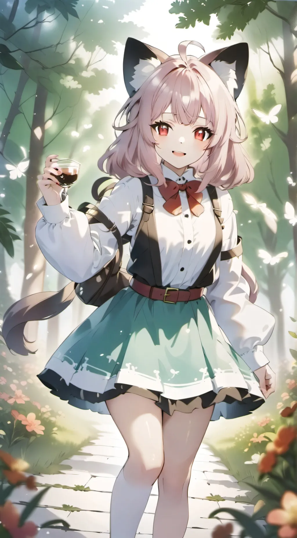 ai character: Lucy background