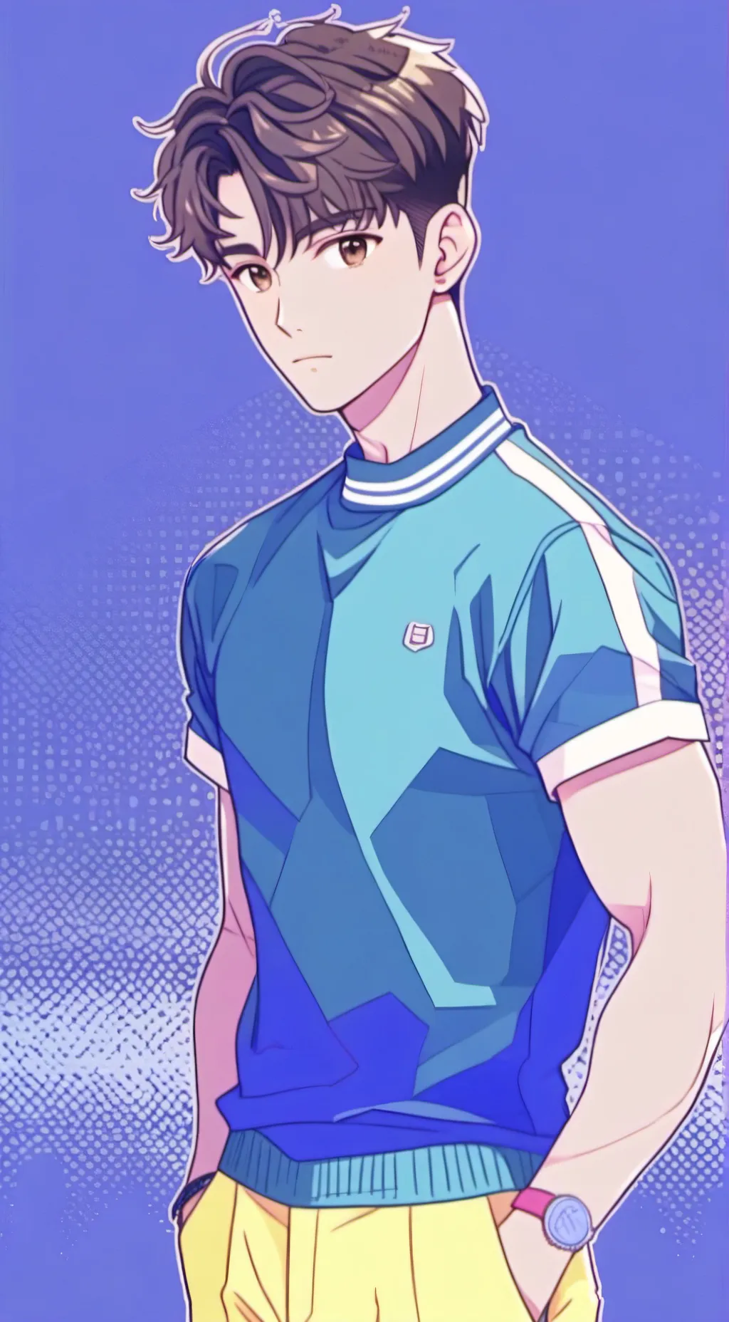 ai character: Mike background