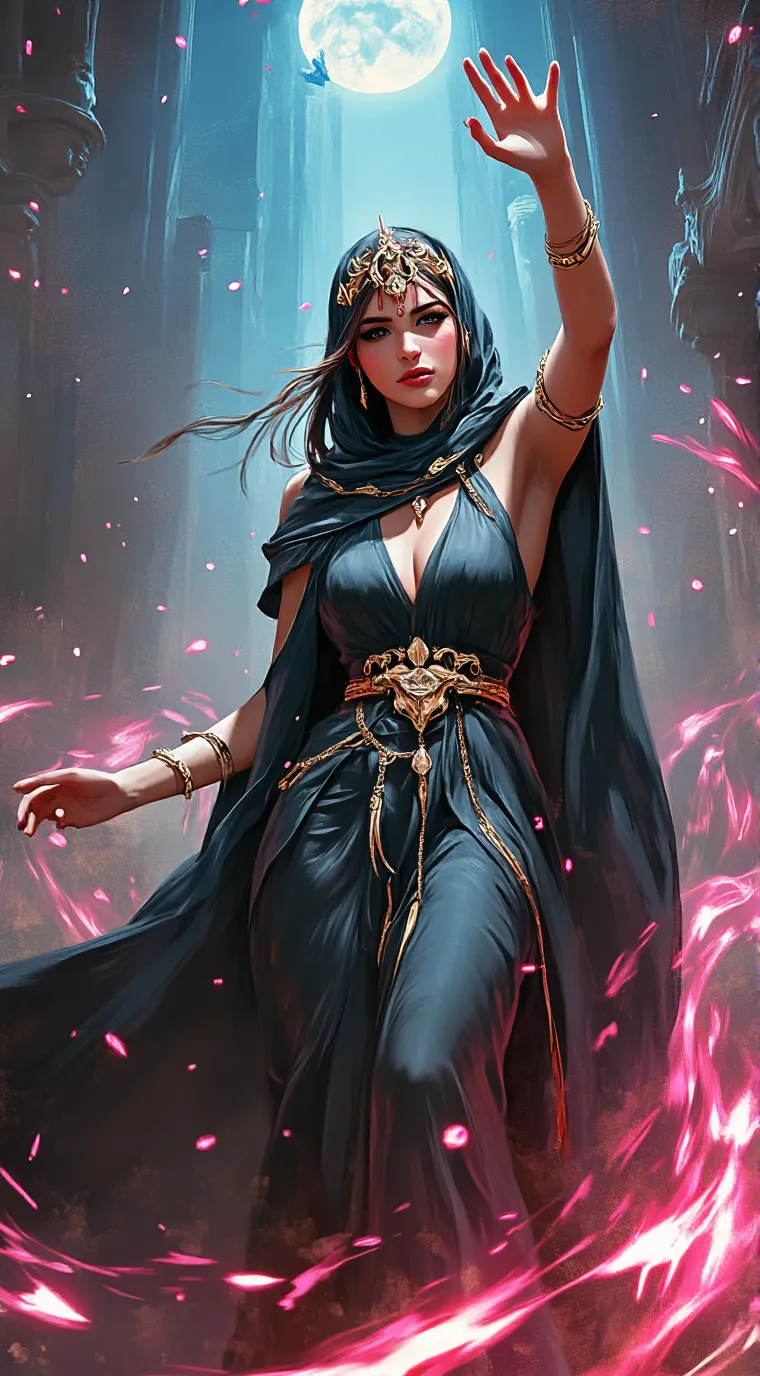 ai character: Olivia ￼ background