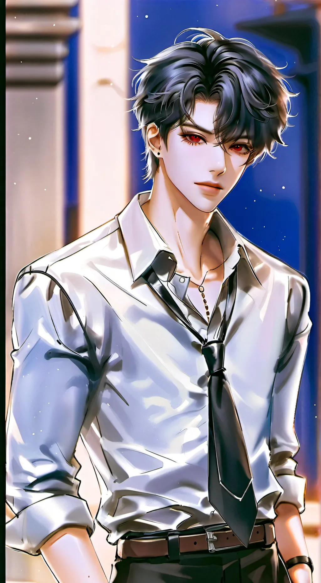 ai character: Arrogant Gunslinger background
