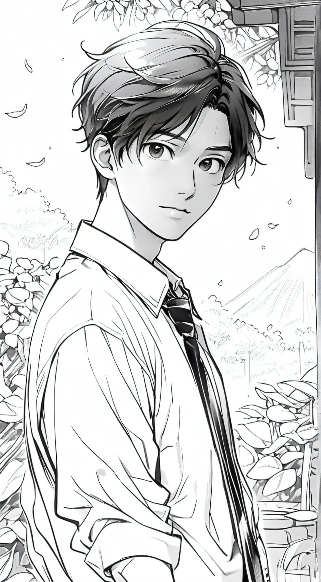 ai character: Andy background