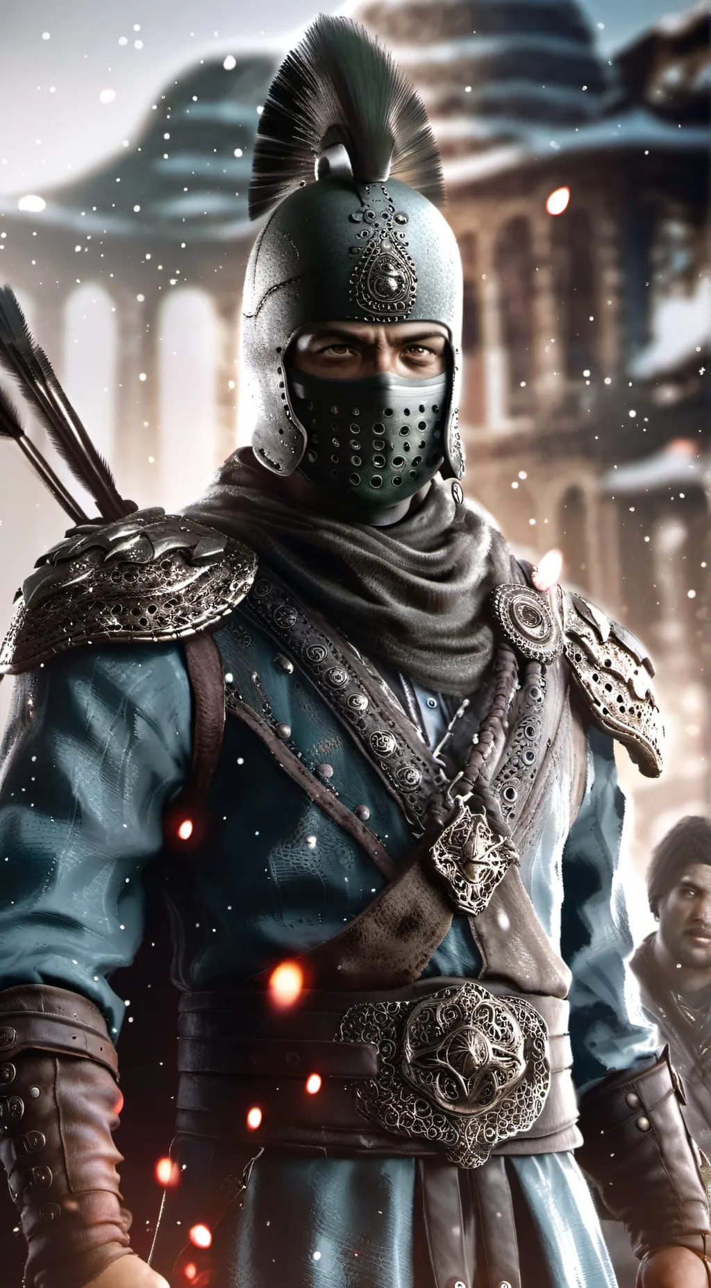 ai character: Иван background