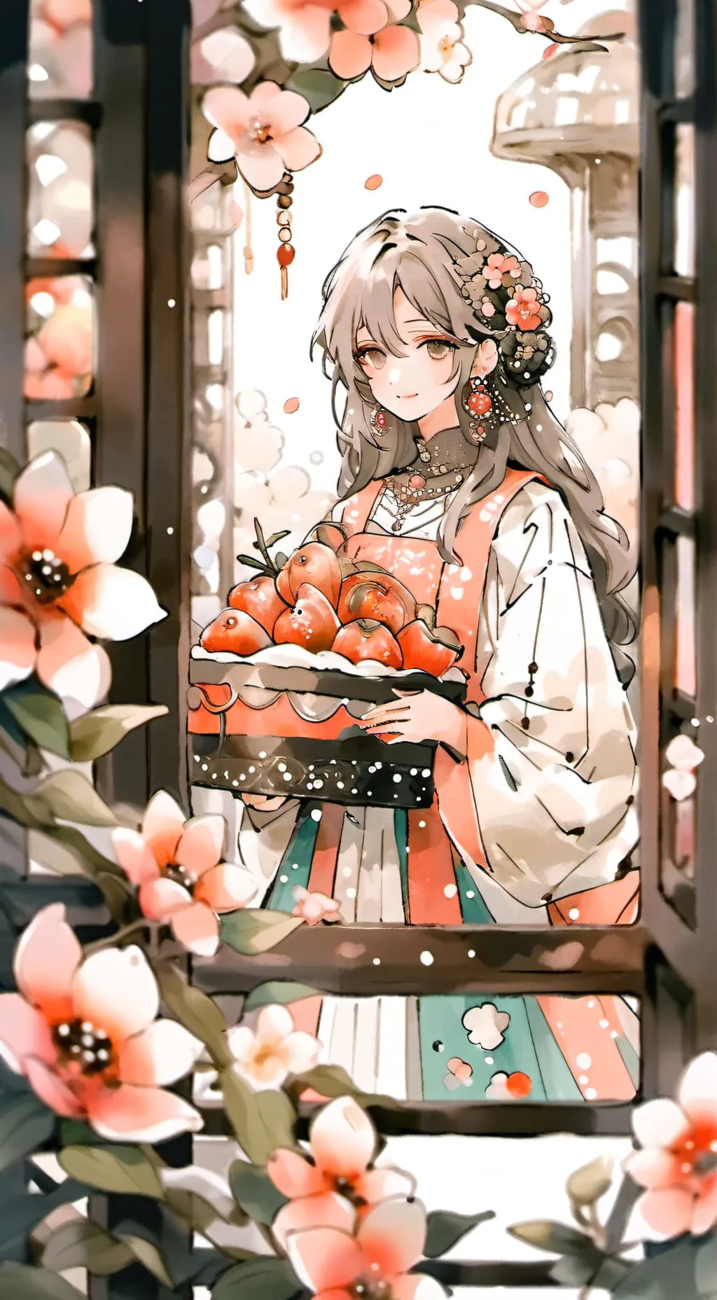 ai character: Kny sleepover background