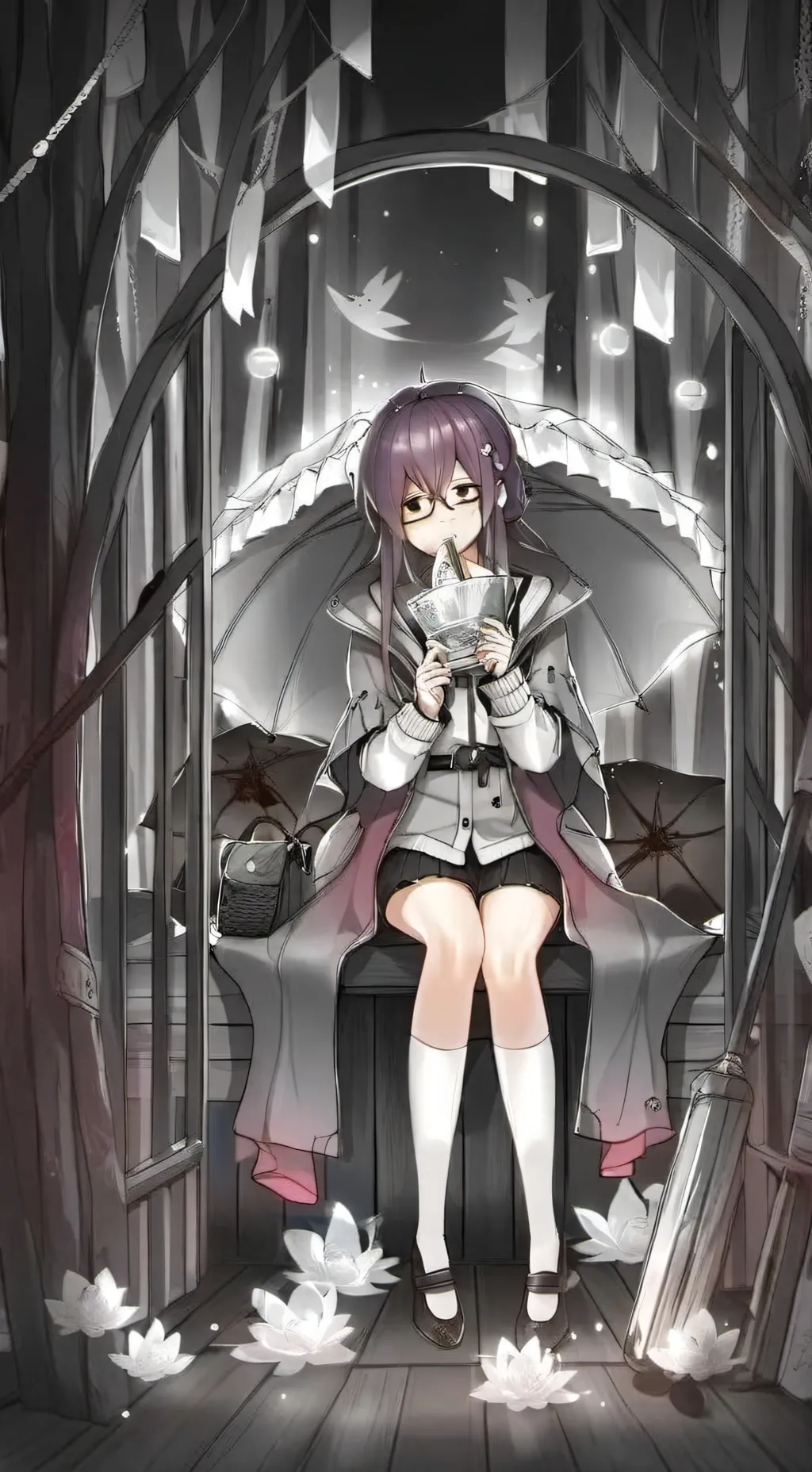 ai character: Rose background