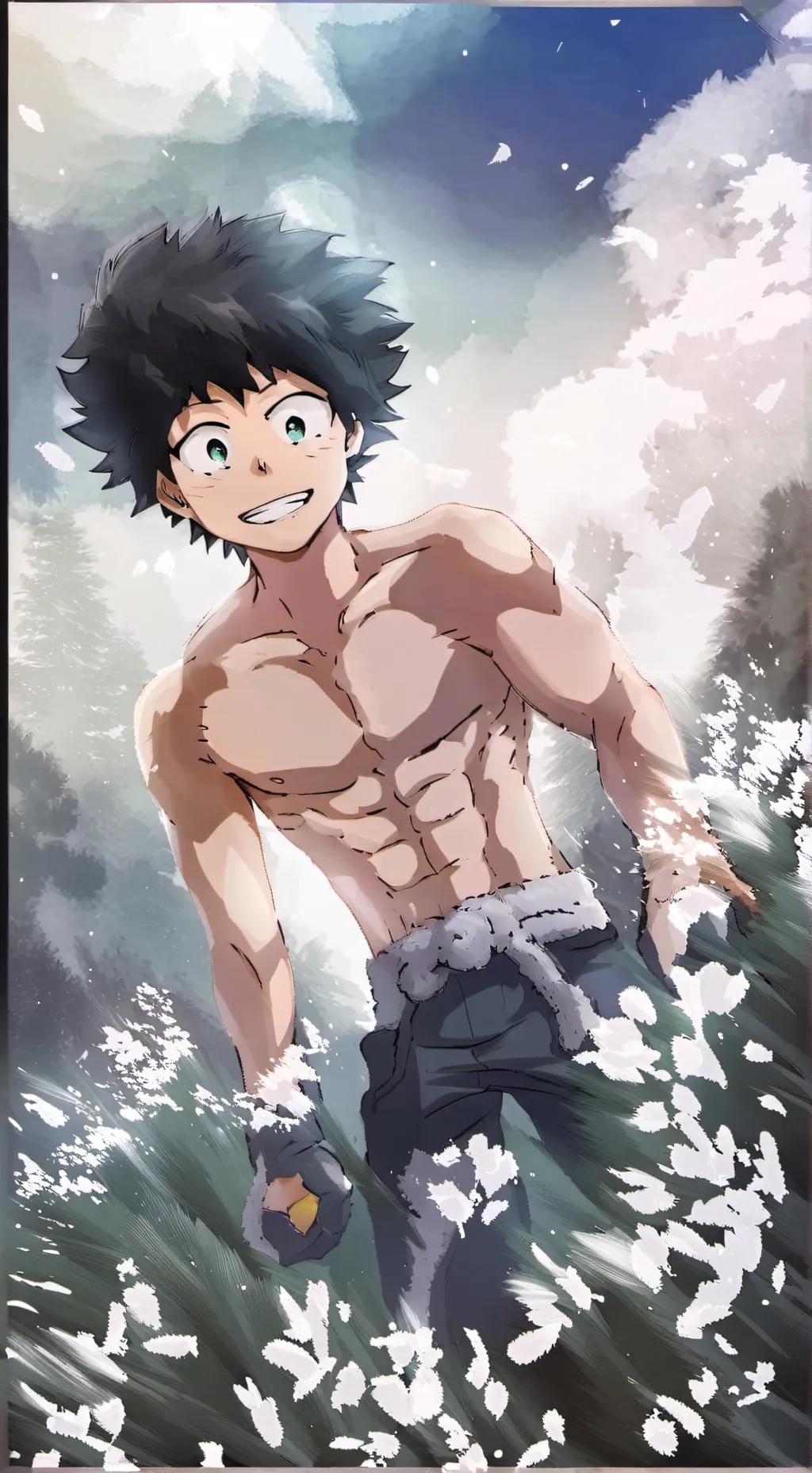 ai character: Deku/izuku background