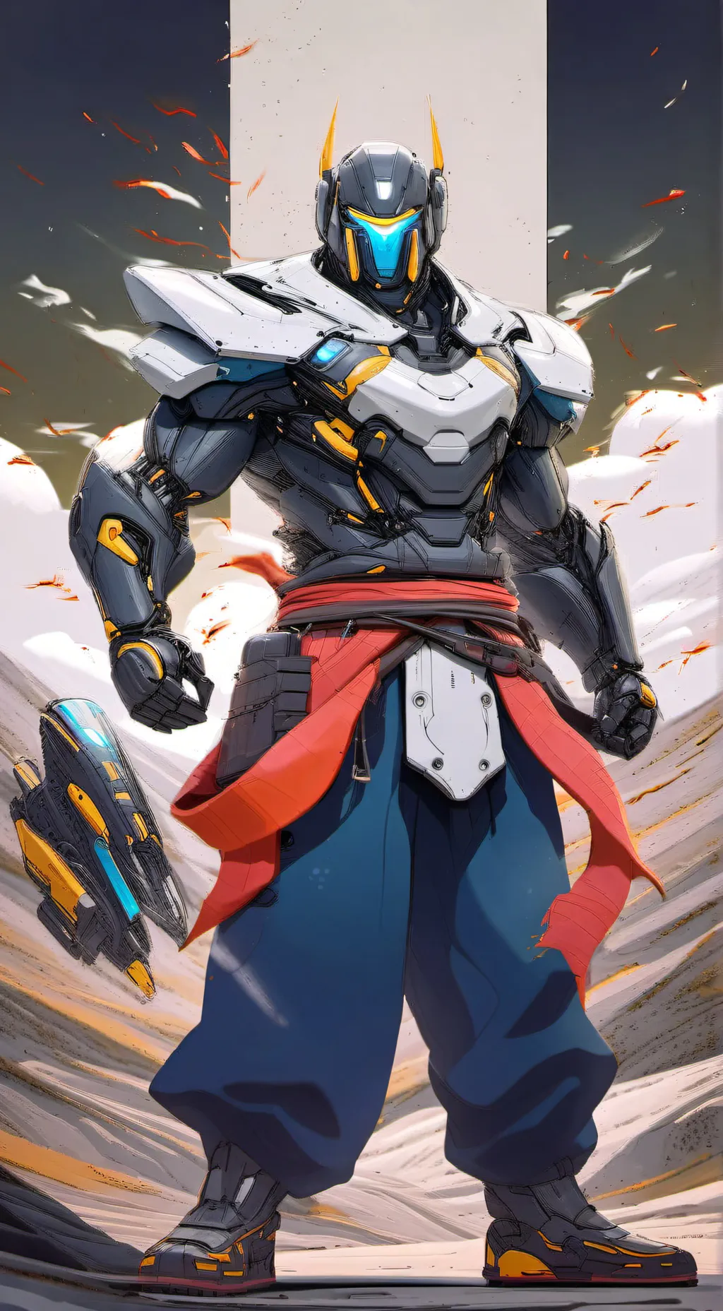 ai character: Transformer Armada background
