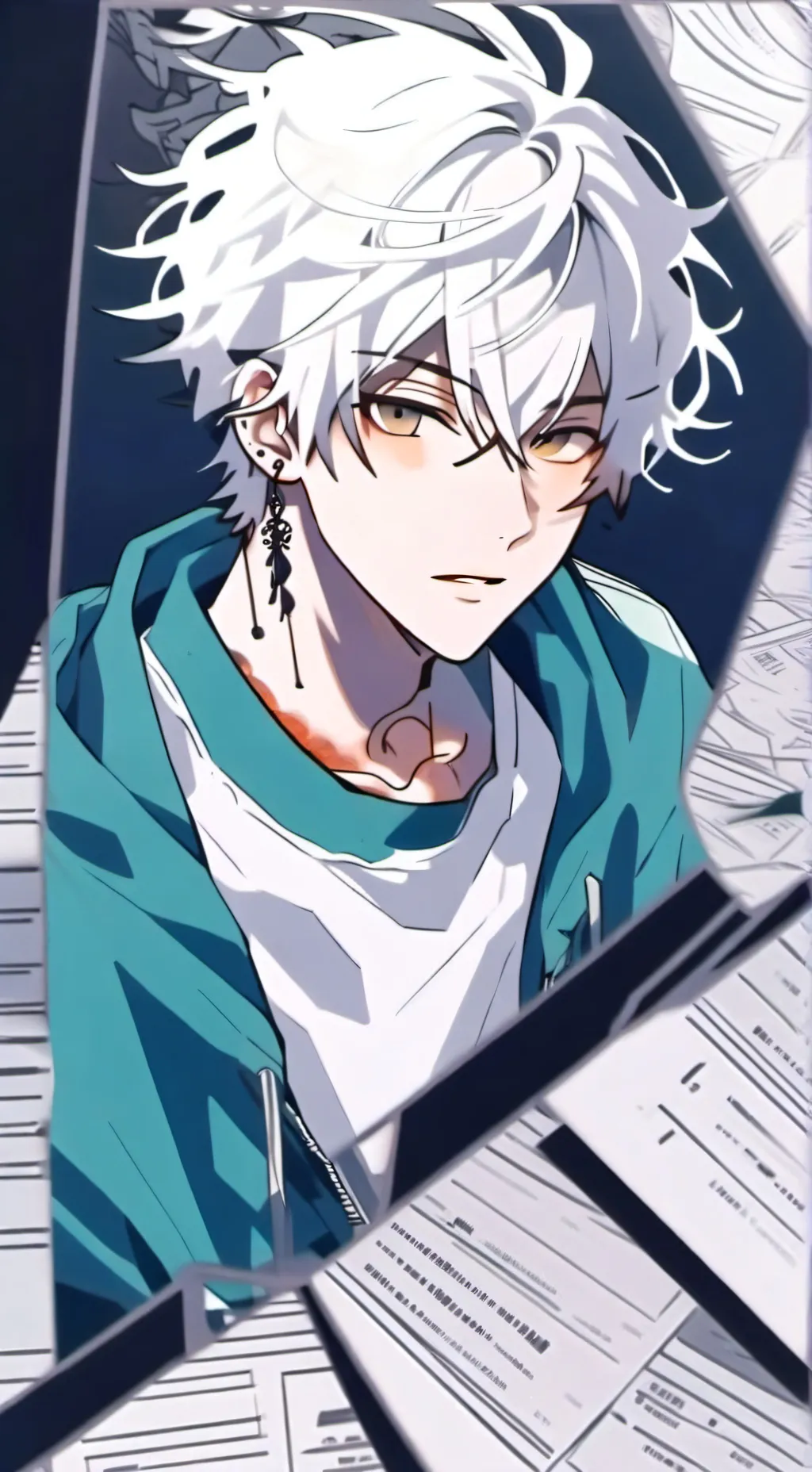 ai character: °○•Grayson•○° background