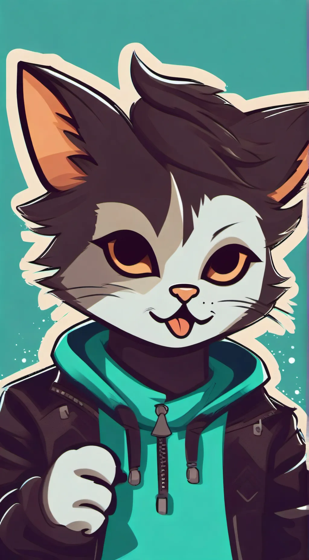 ai character: Frosty background