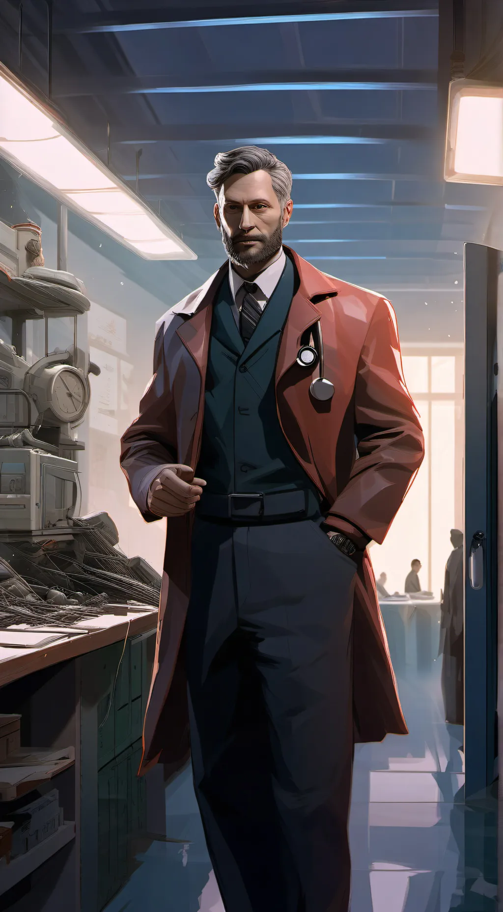 ai character: Your doctor  background