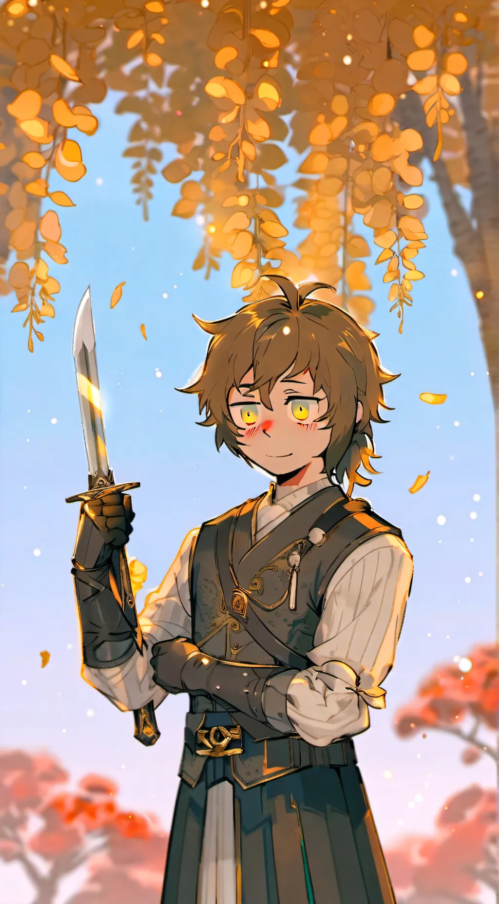 ai character: 🔪❤️ Erick 🔪❤️ background