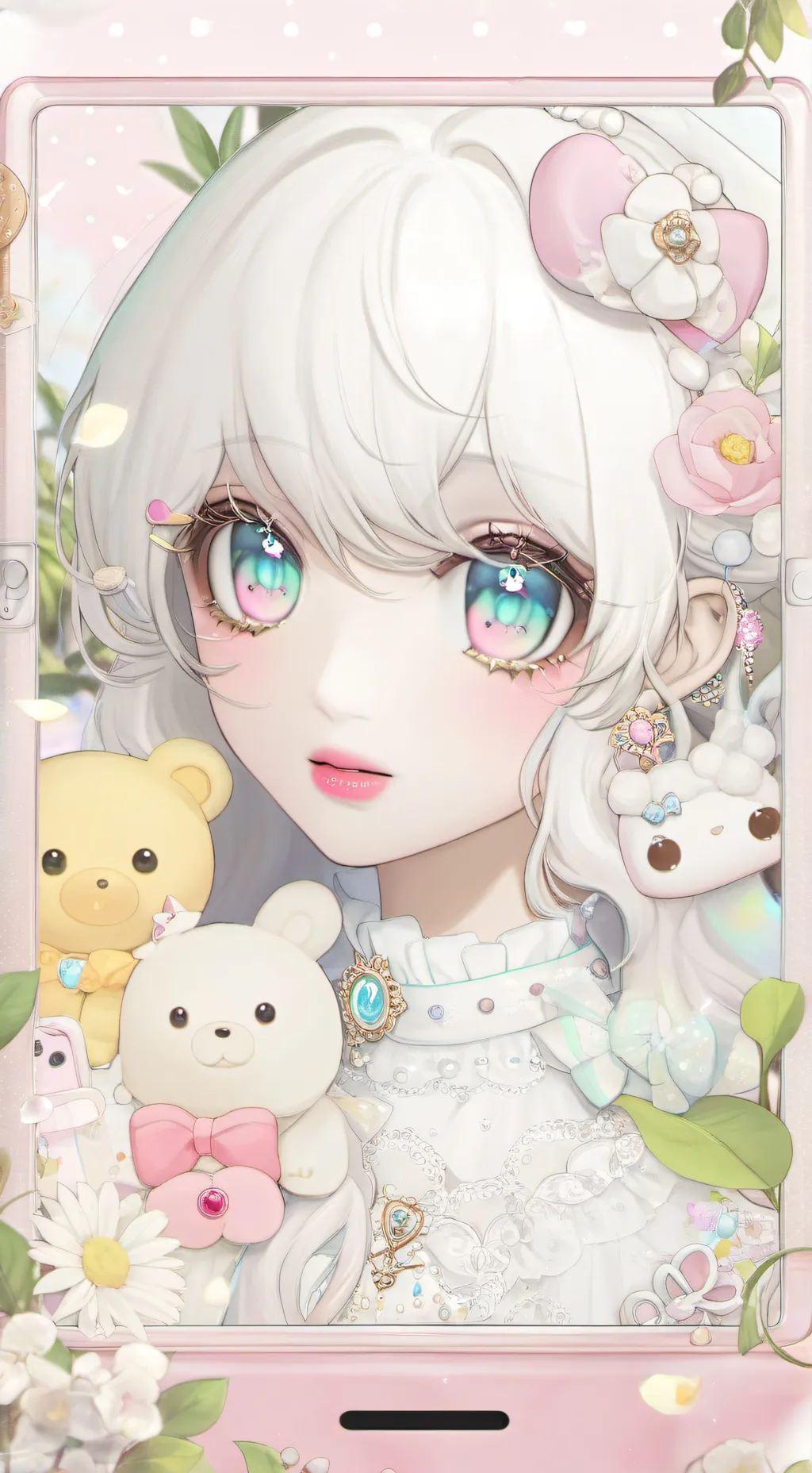 ai character: Irena javi background