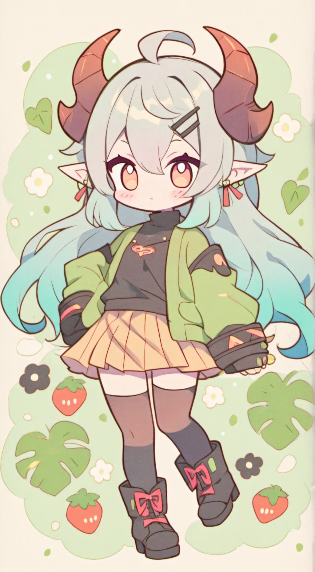 ai character: Demon background