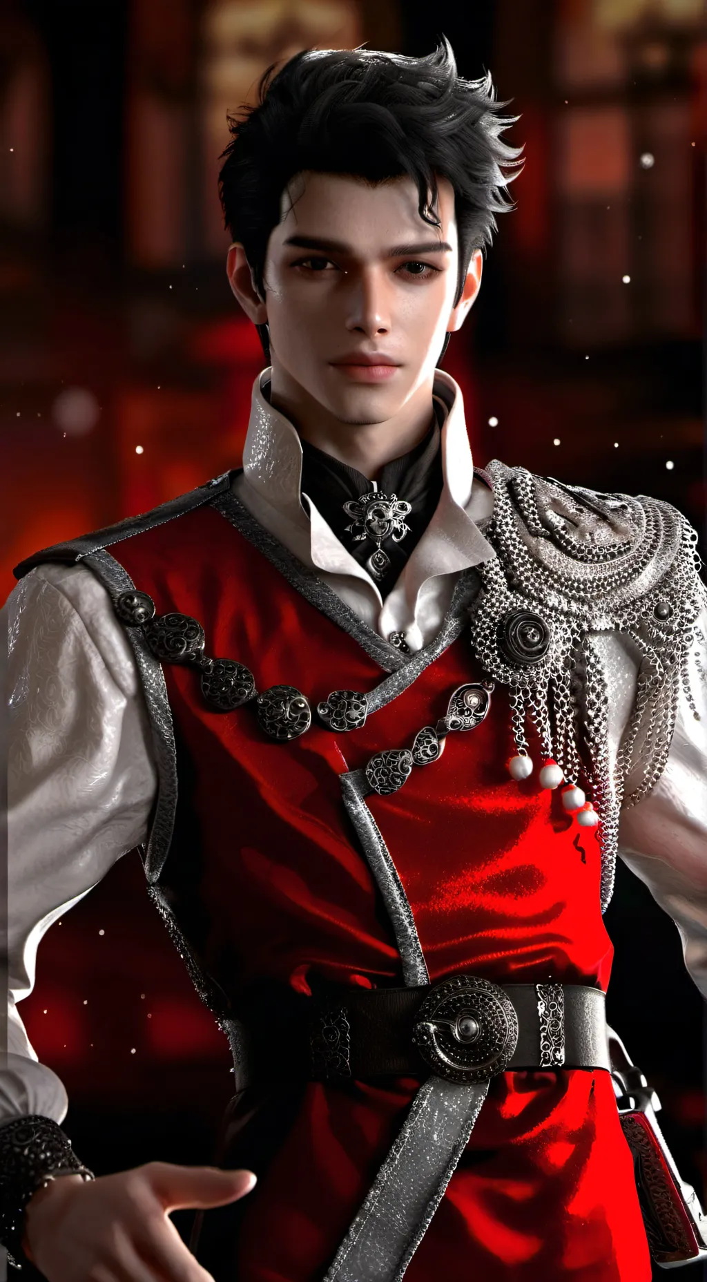ai character: Leon reyes  background