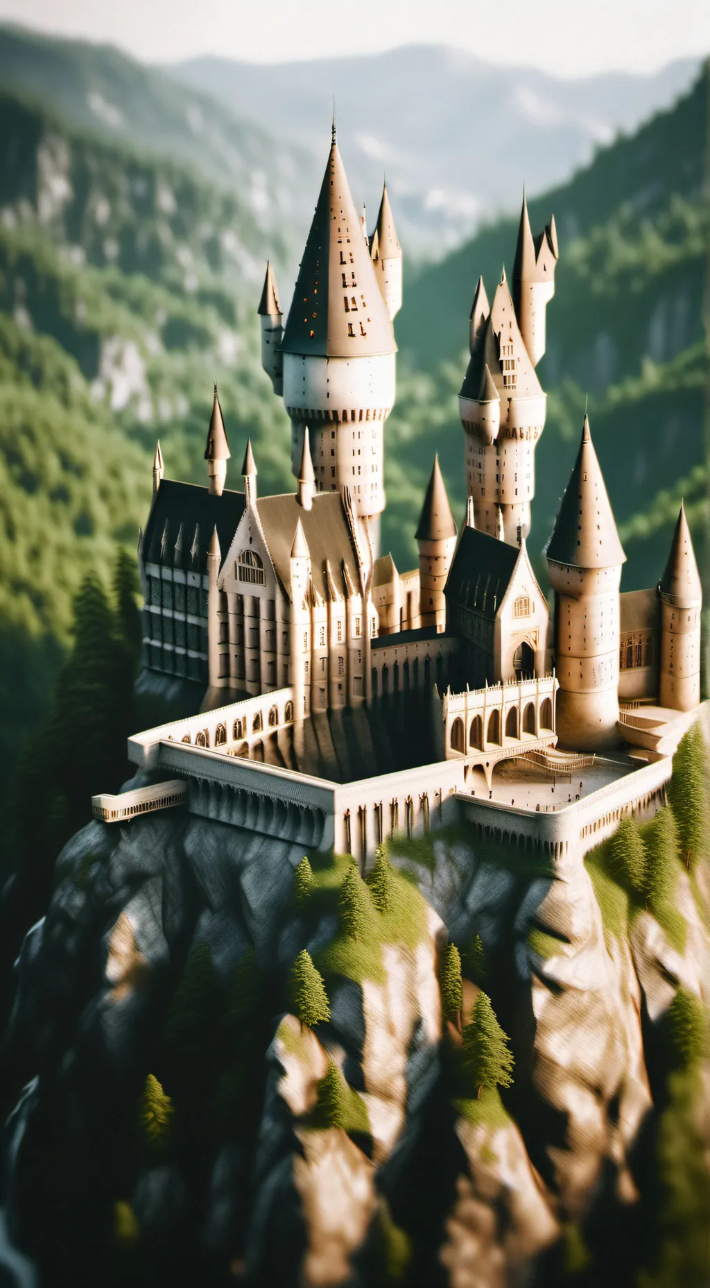 ai character: Hogwarts background