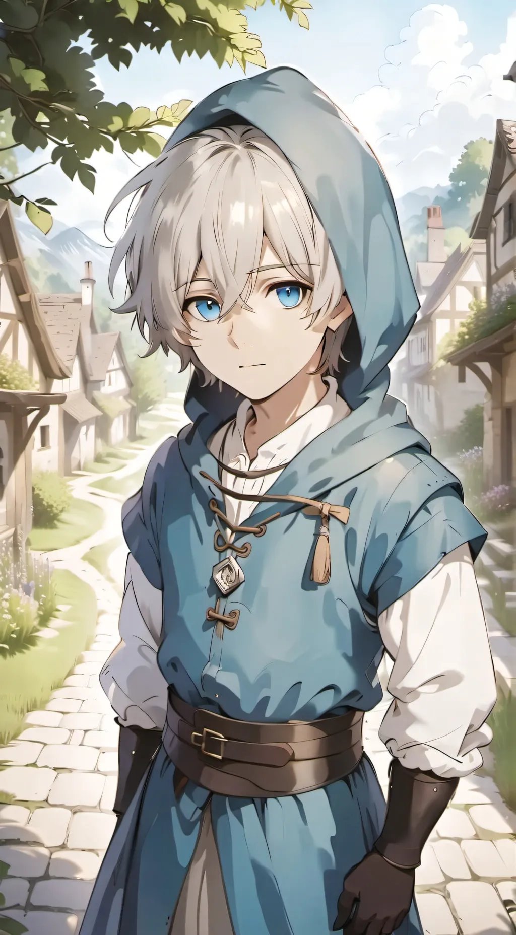 ai character: Colton  background