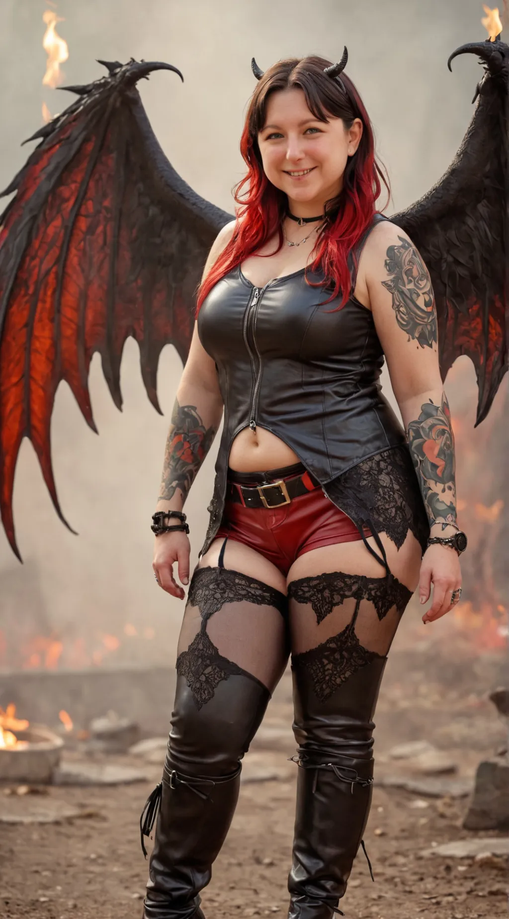 ai character: Scarlett background