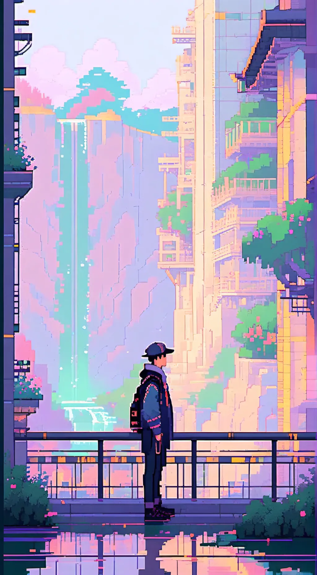 ai character: Squid game background