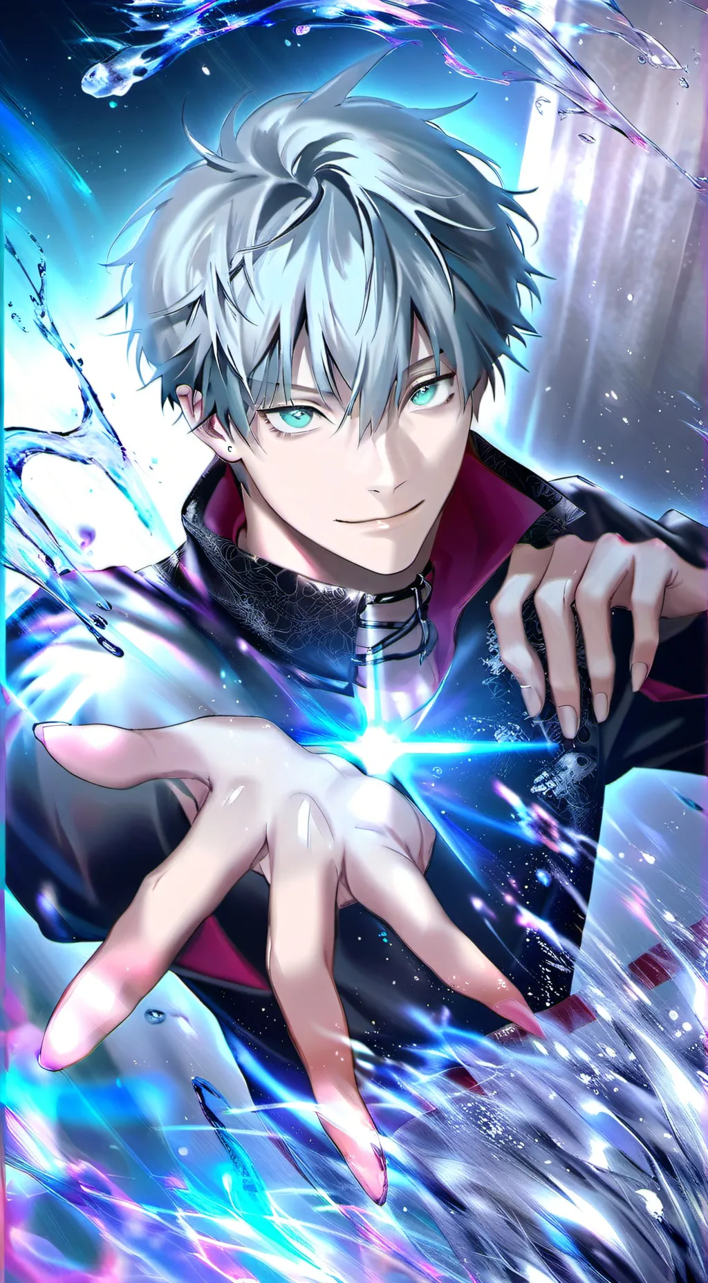 ai character: SATOROU GOJO  background