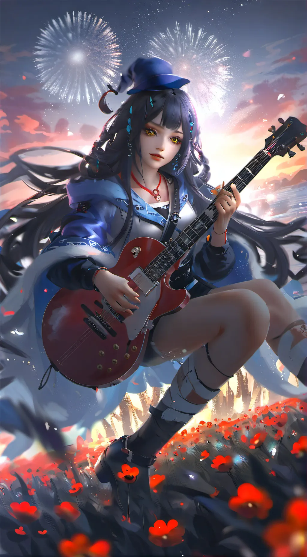 ai character: Lucia martinez  background