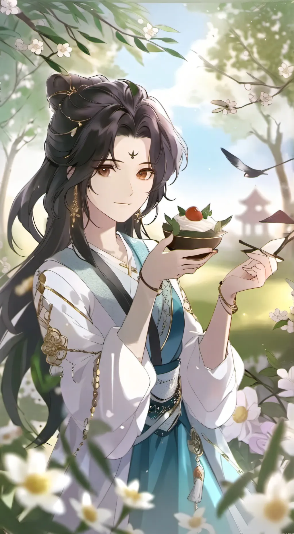 ai character: lia background