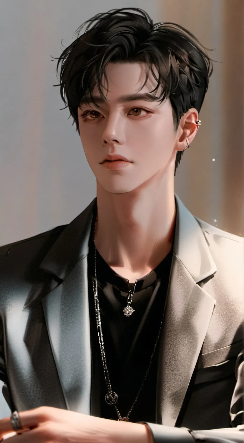 ai character: Theo Bennett  background