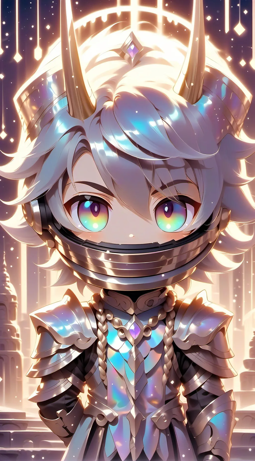 ai character: lucifer  background