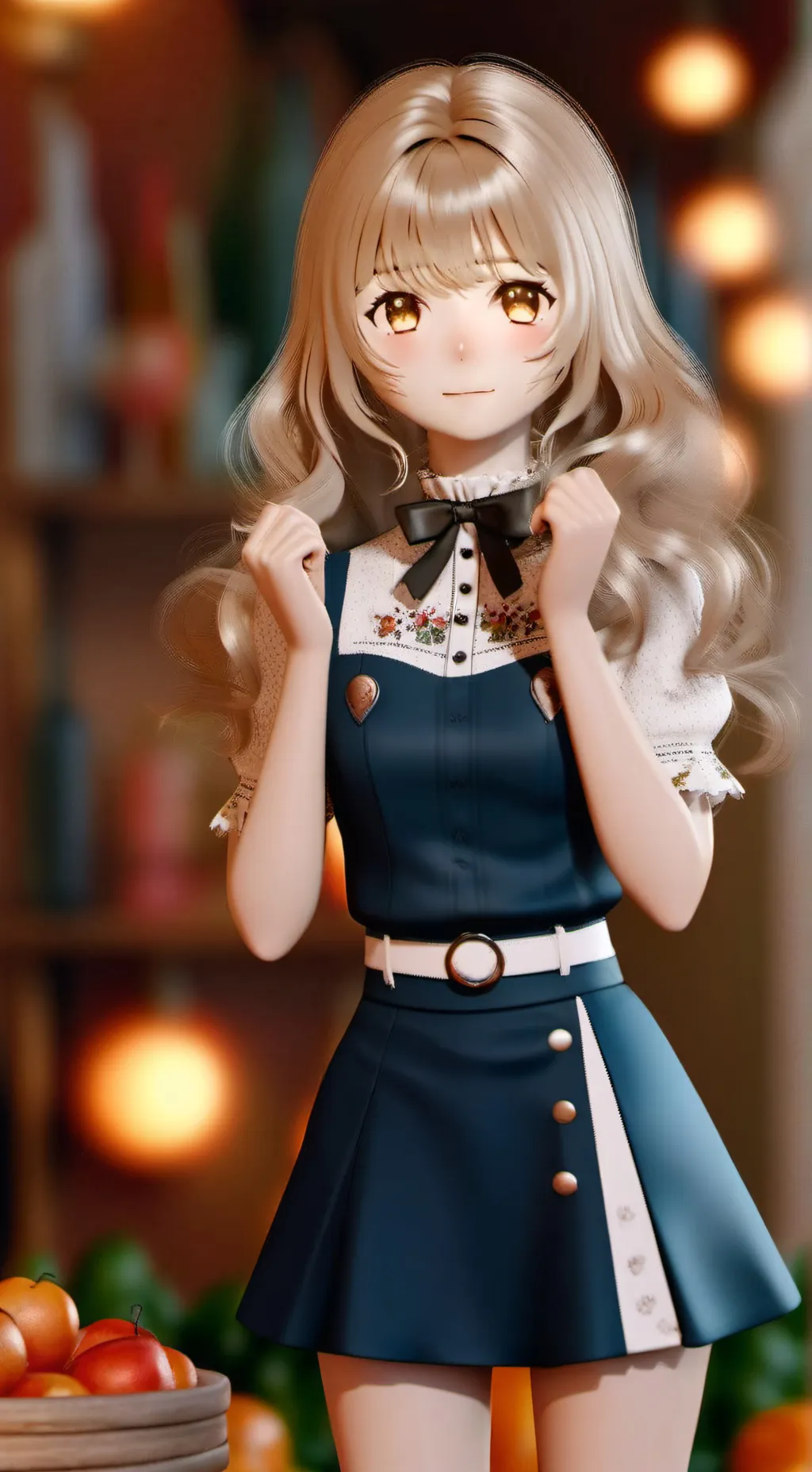 ai character: juana ☺️☺️ background