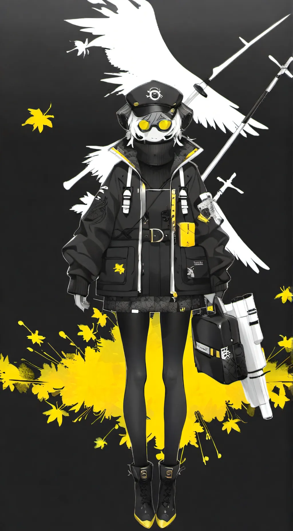 ai character: Murder Drones 👾 background
