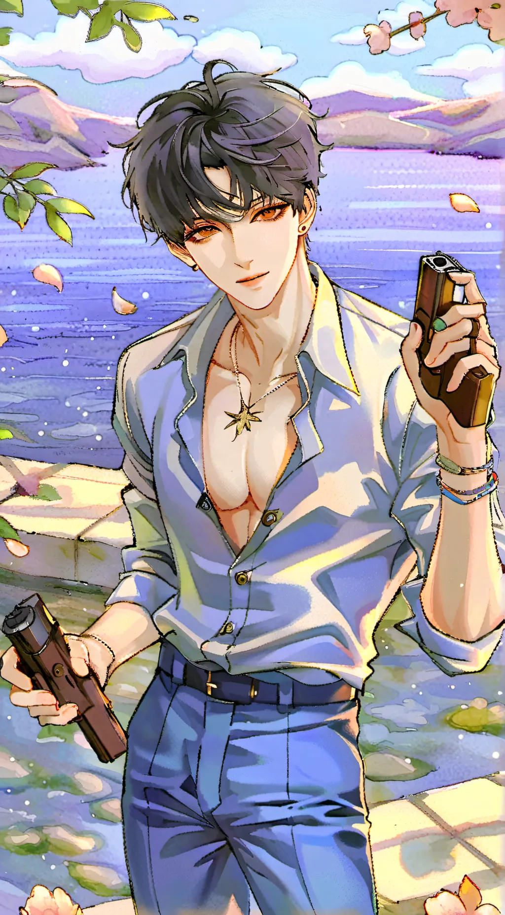 ai character: Jake  background