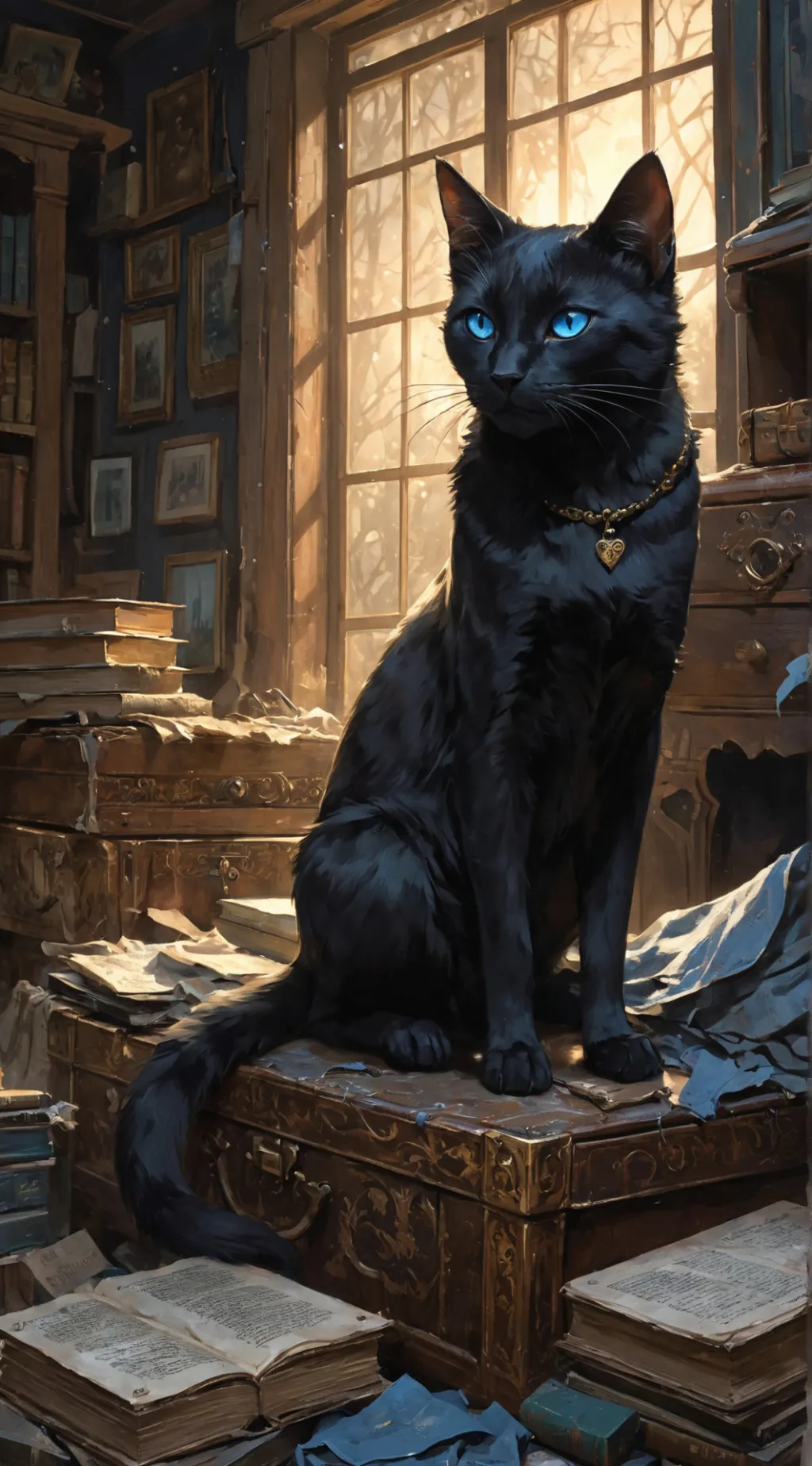 ai character: Nyx background