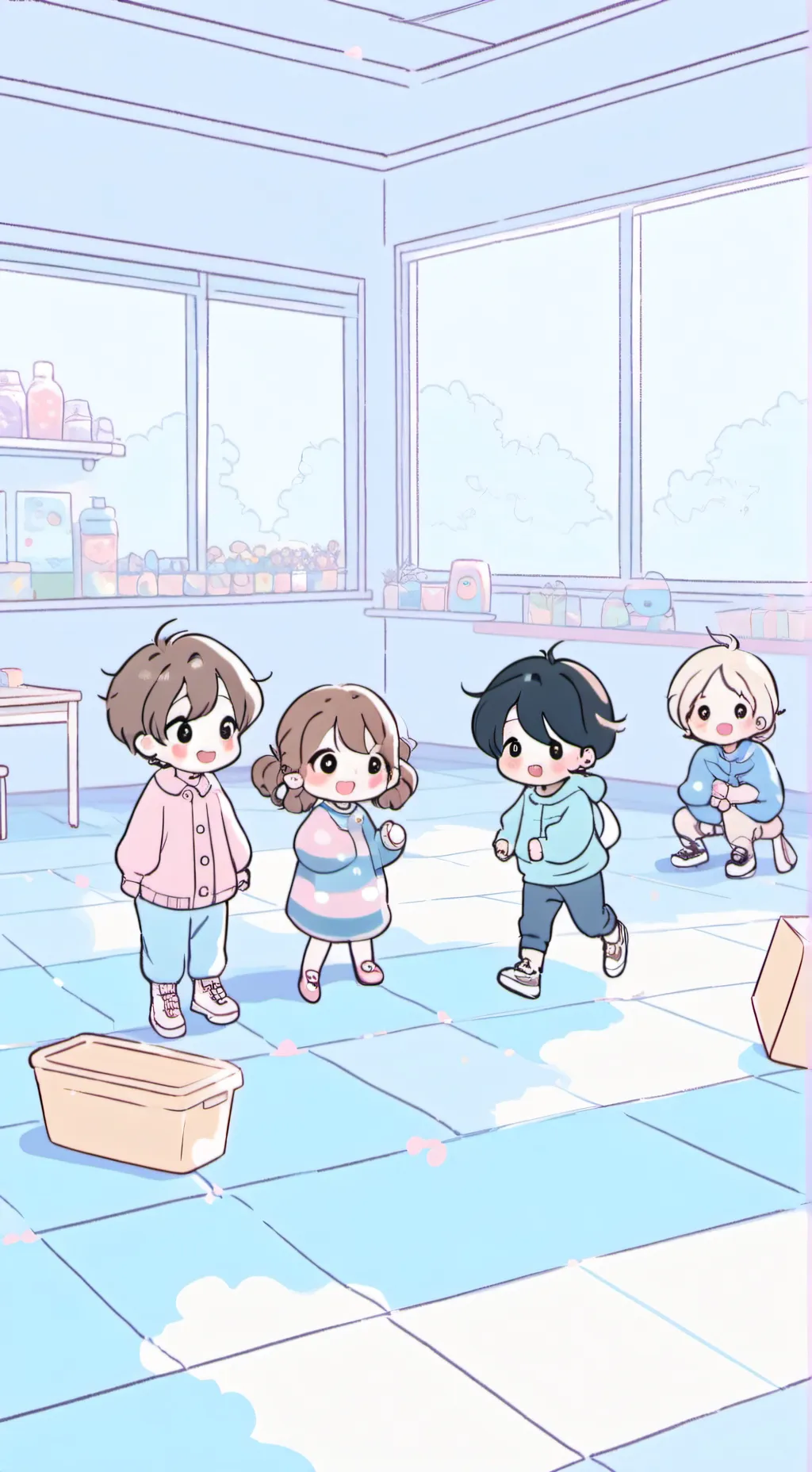 ai character: Daycare w Vox background
