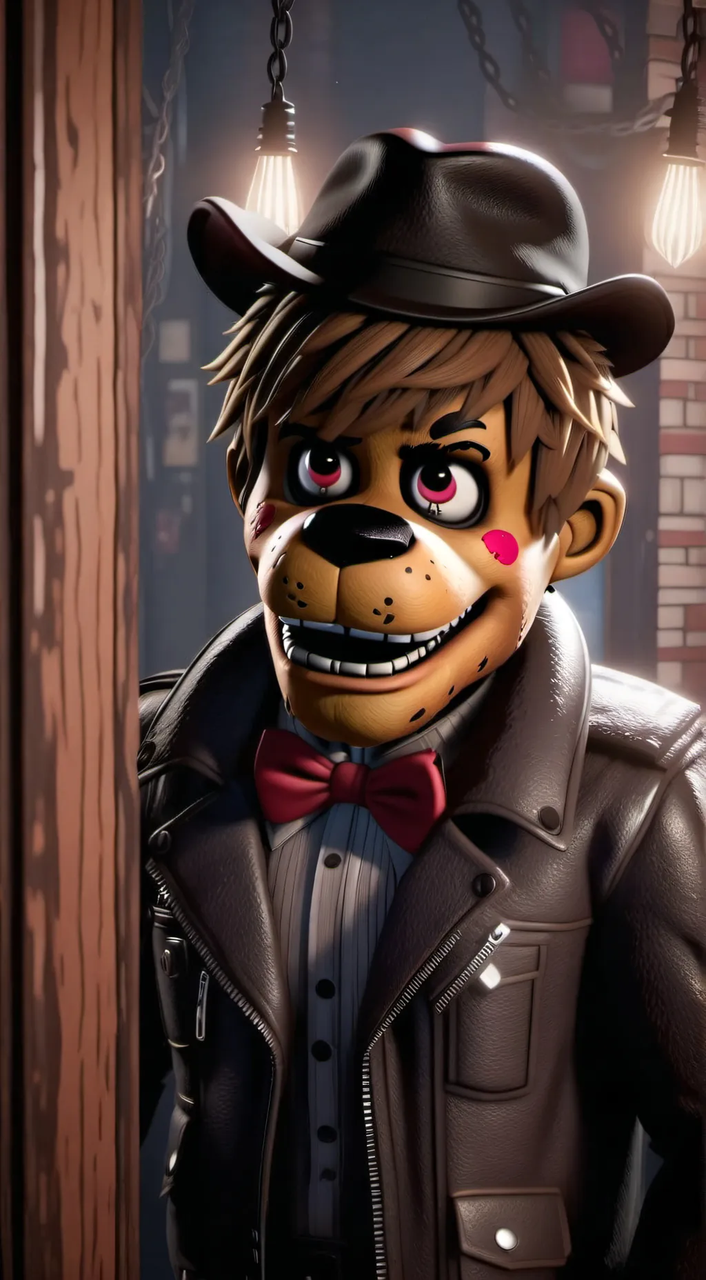 ai character: Fnaf background