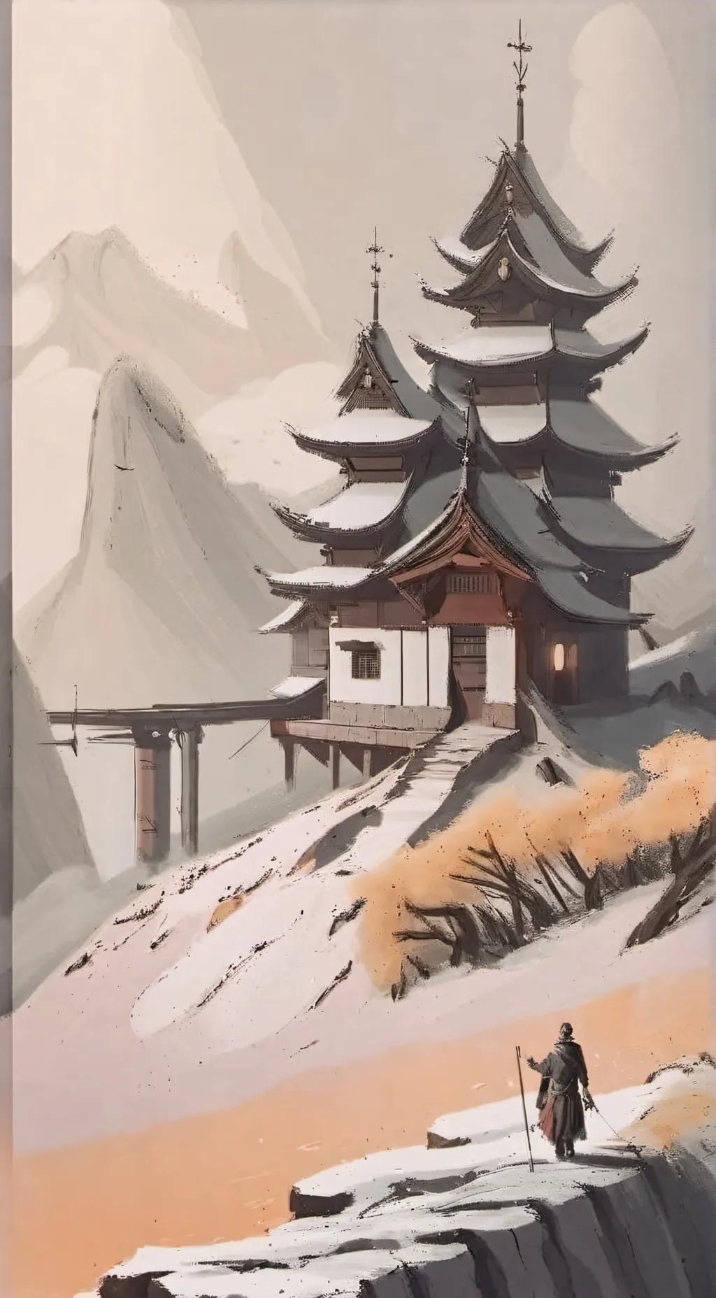 ai character: mundo torajo  background