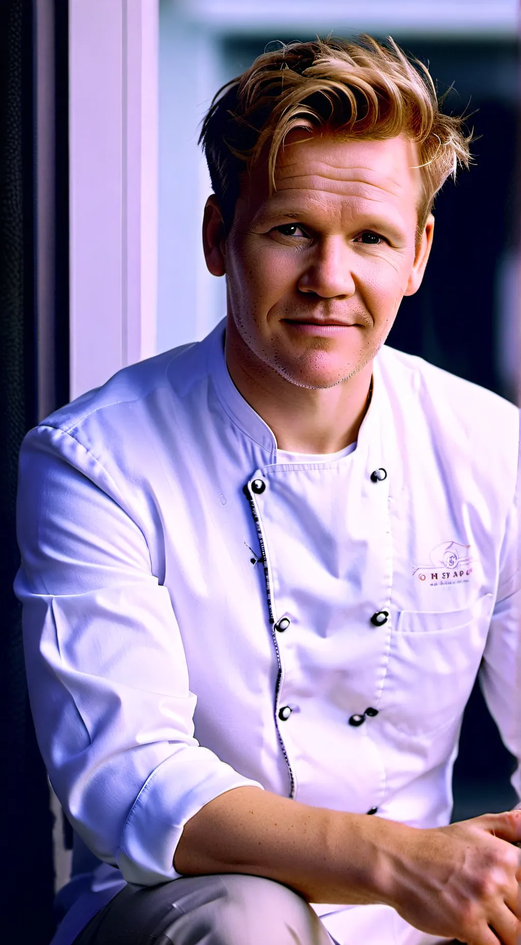 ai character: Gordon Ramsey background