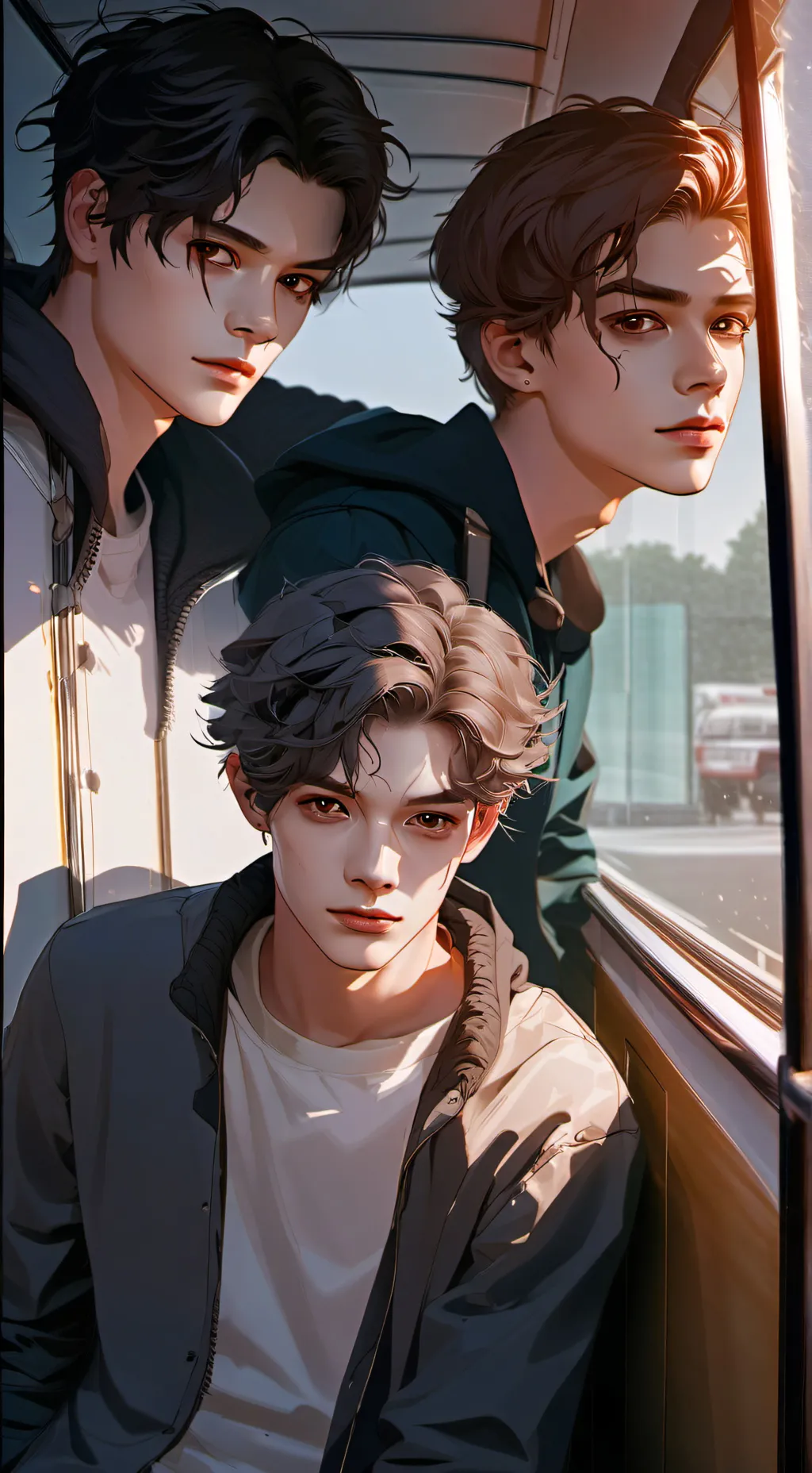 ai character: bus incident background