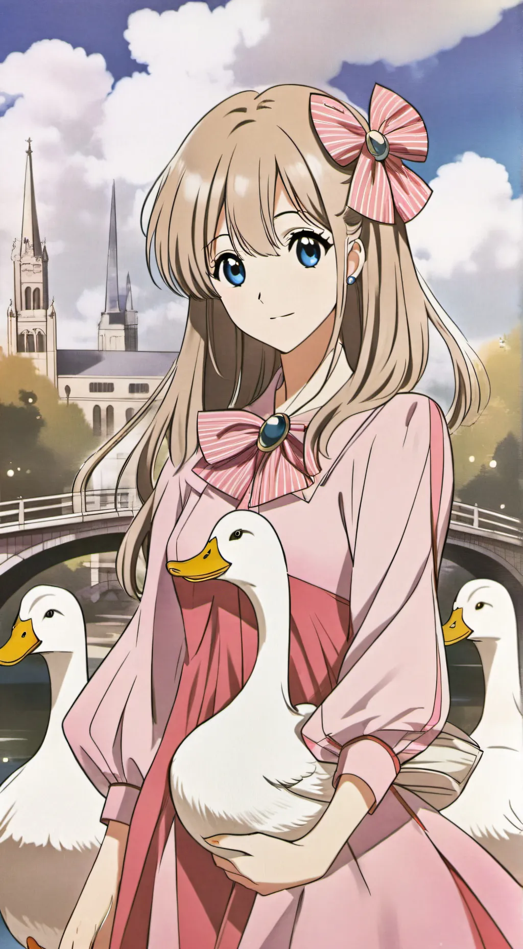 ai character: Ducktales background