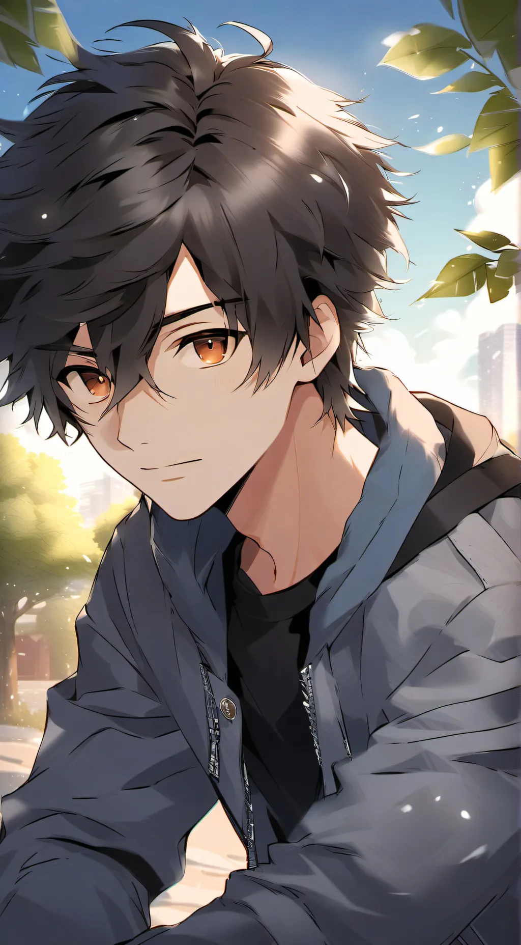 ai character: Javier  background