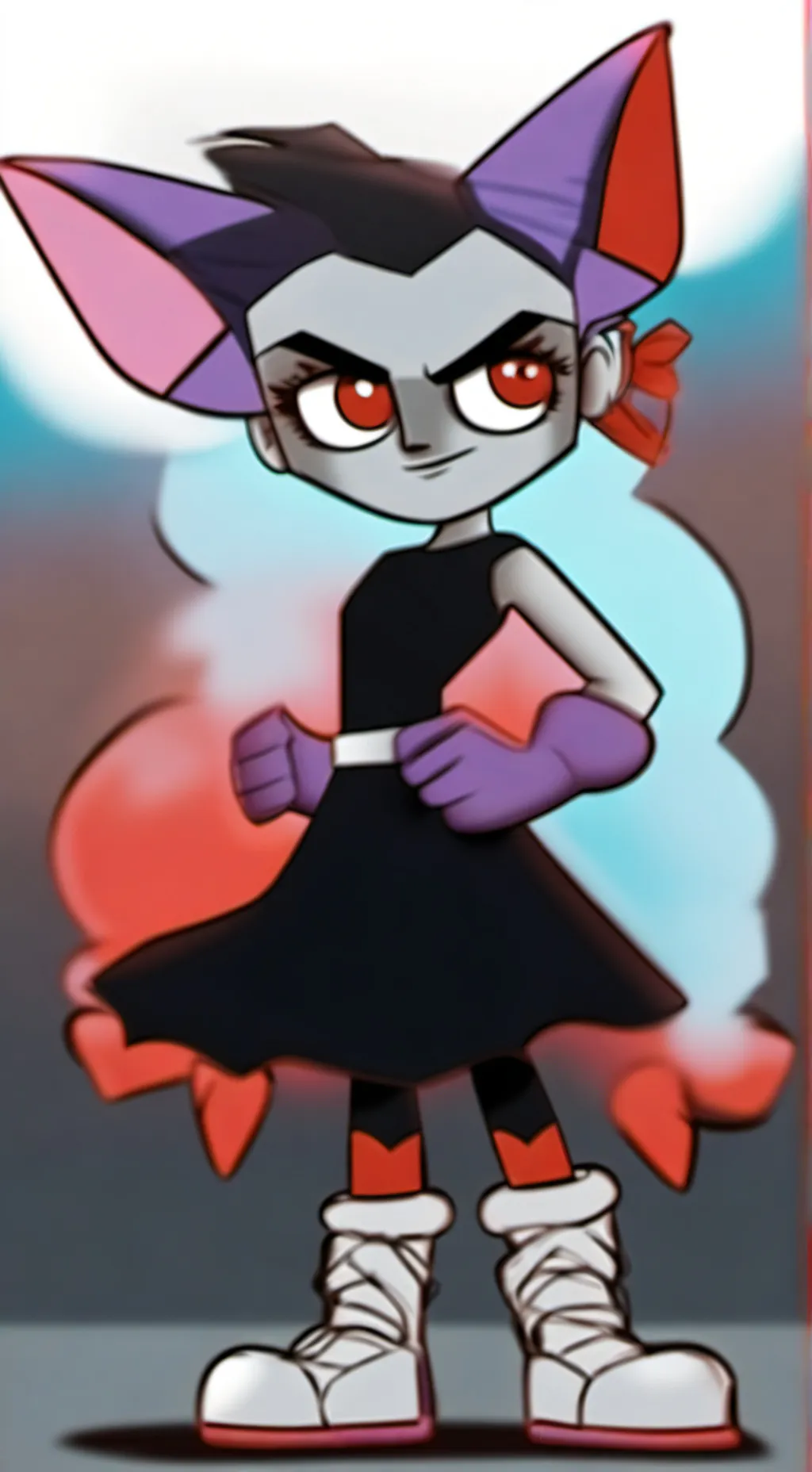 ai character: rouge the bat background